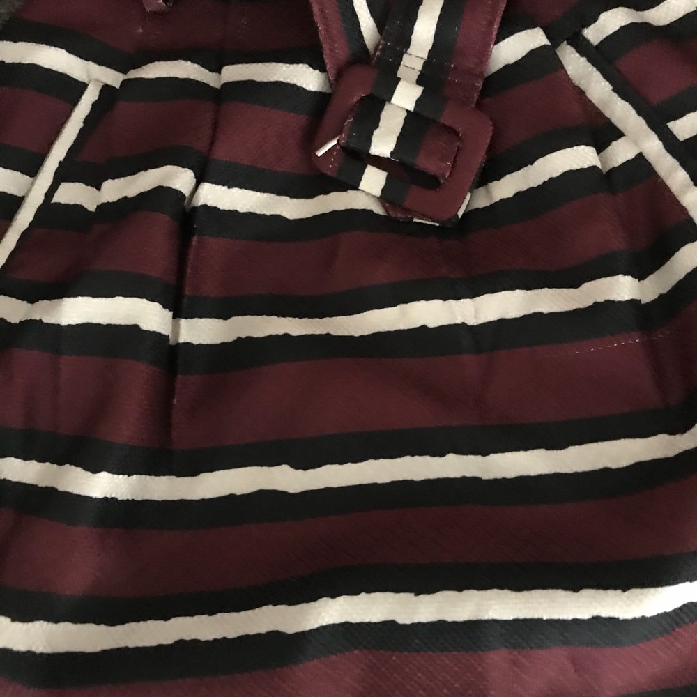 NWT Adorable burgundy new mini skirt! - Picture 2 of 2